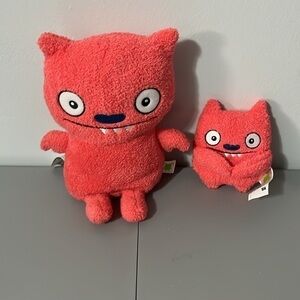 3/25$(Mix) Ugly Dolls Hasbro Plush Pink Bat Set, Set Of 2